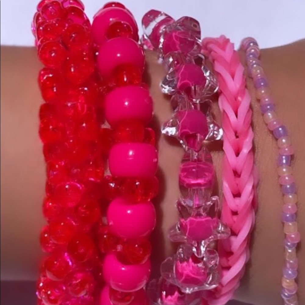 Pink Bracelet Set